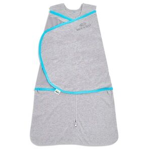 Halo Micro Fleece Sleep Sack Ideal Temp Swaddle 0-3 Months Gray